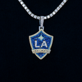LA Galaxy Official MLS Logo Pendant