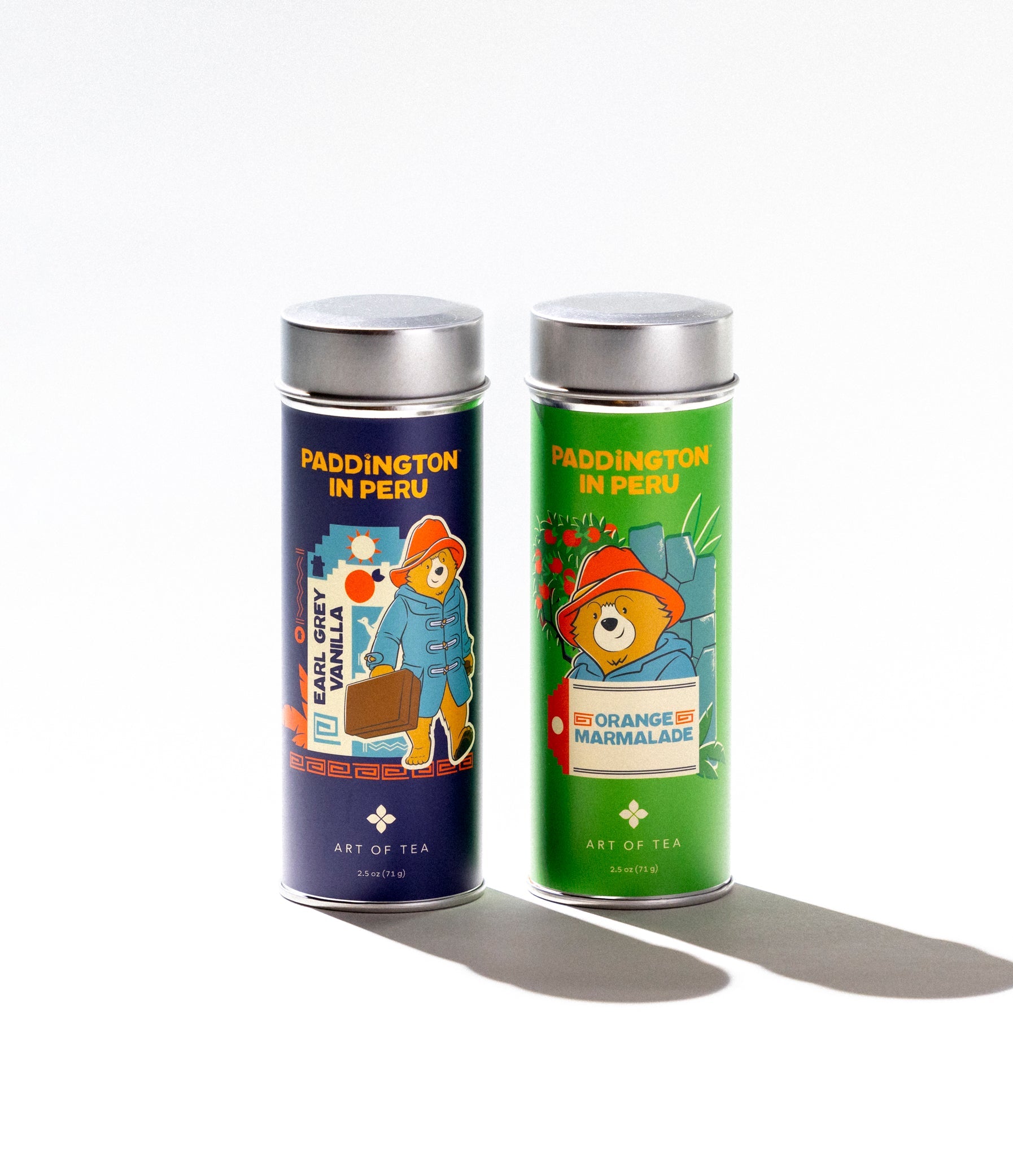 Paddington in Peru Artisan Tea Tin Bundle