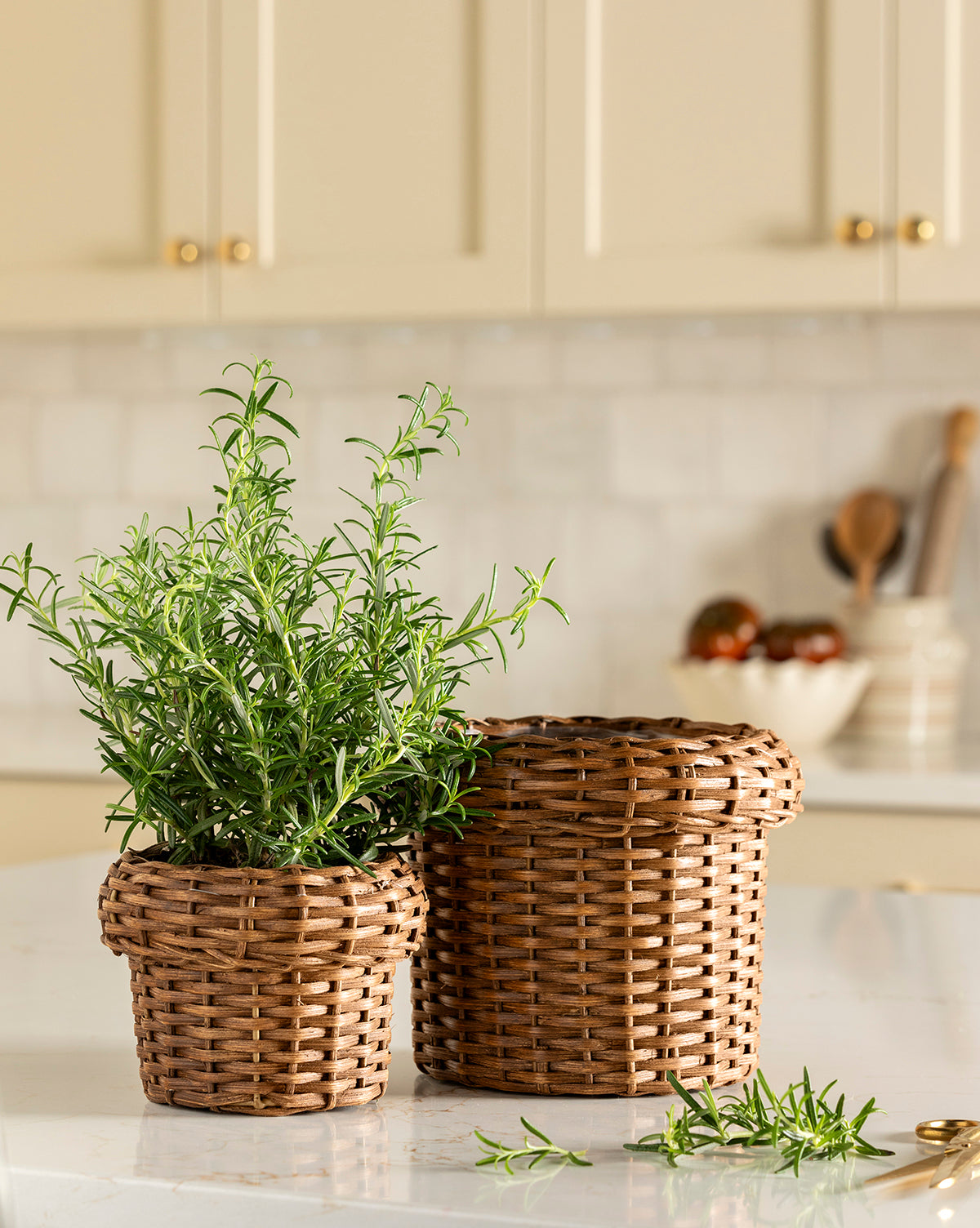 Huger Woven Planter