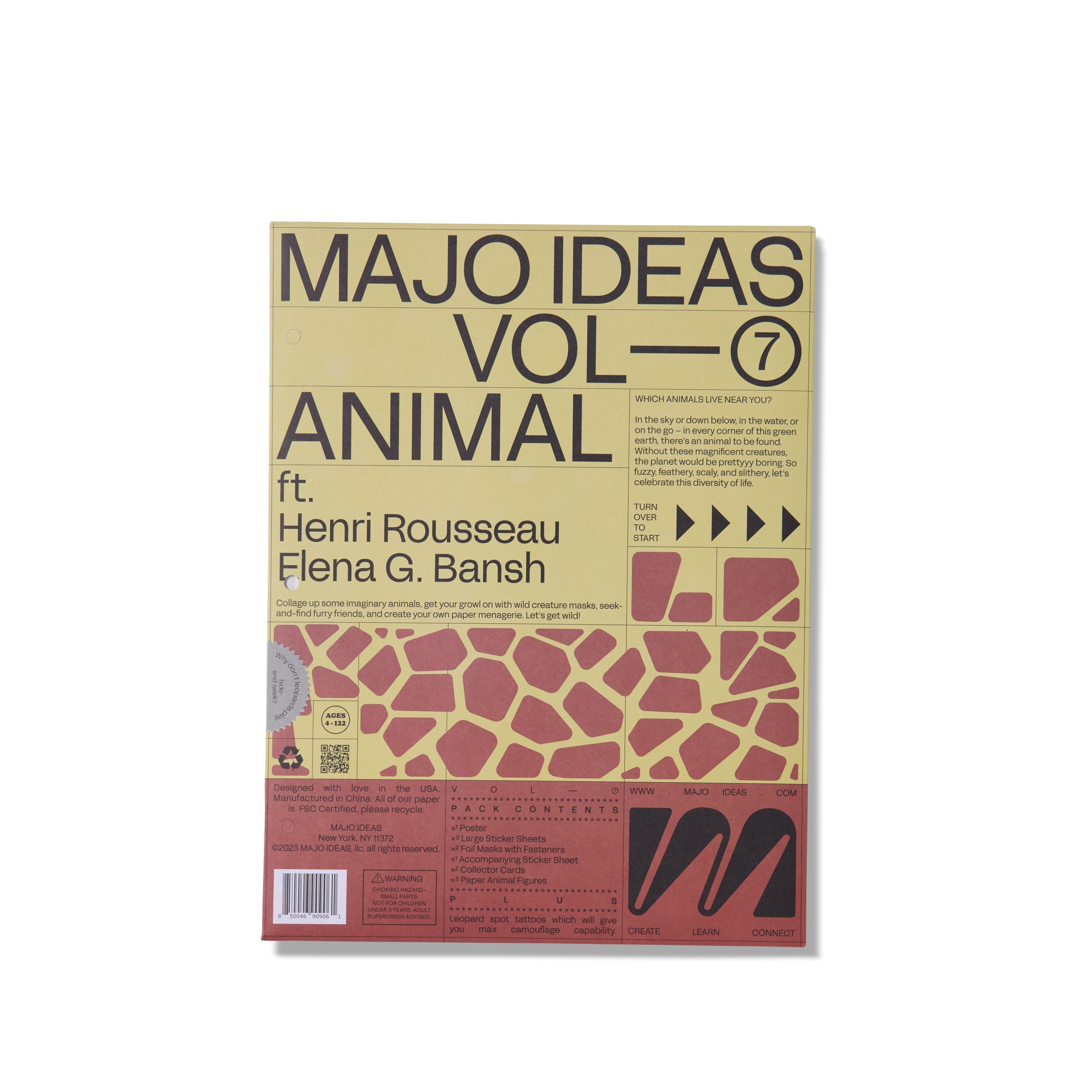 Animal Sticker Based Art Pack