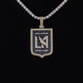 Los Angeles FC Official MLS Logo Pendant in Yellow Gold