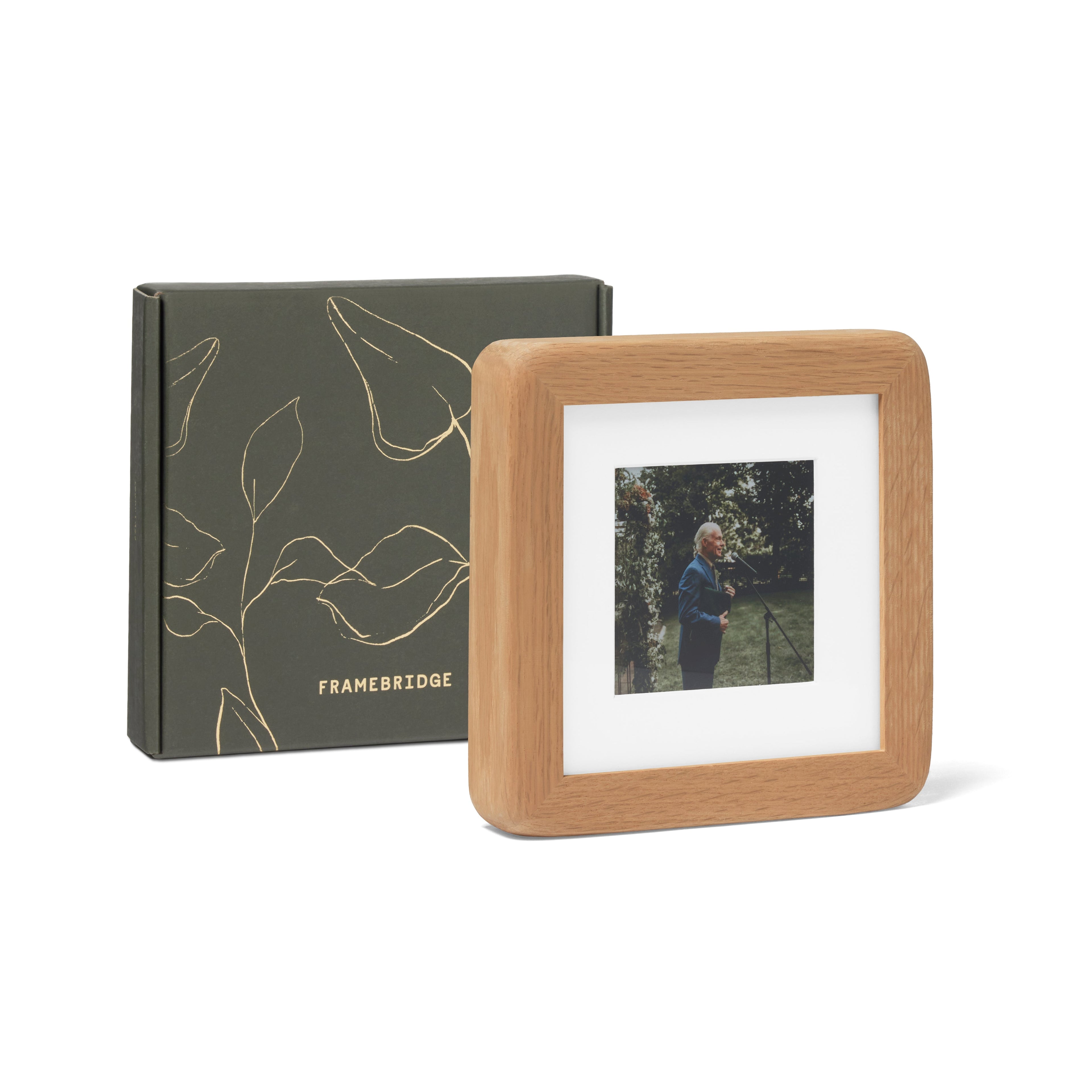 Rustic Wood Frame: 6.5x6.5