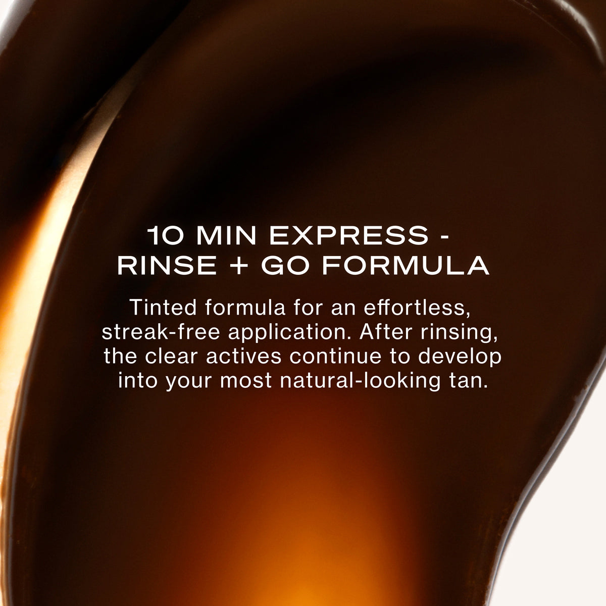 10 MIN Express Self-Tanning Smoothing Mask Dark
