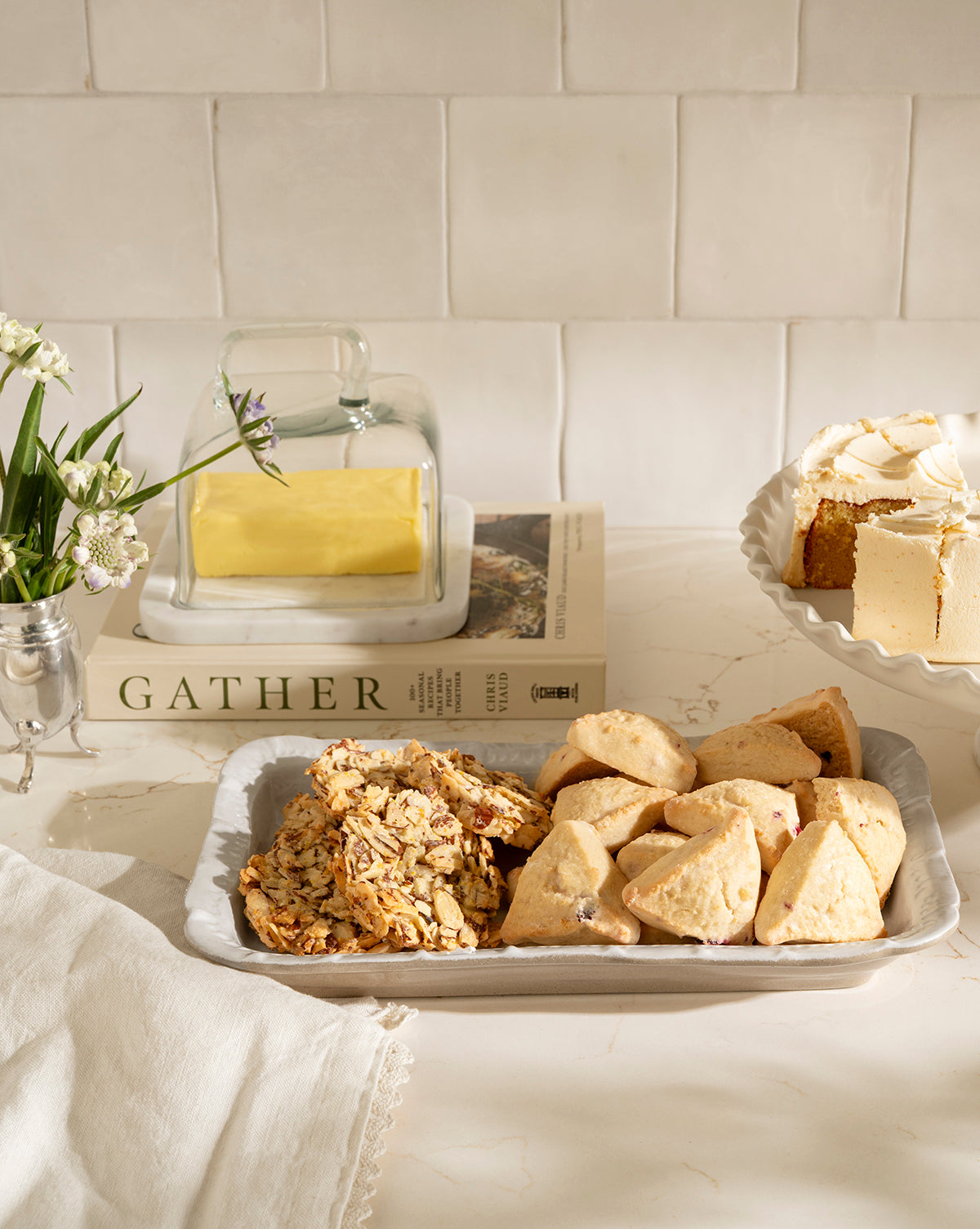 Ruffled Edge Tray