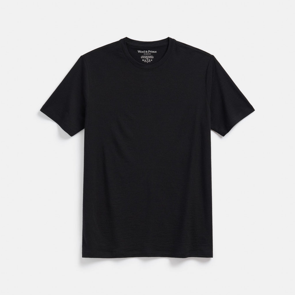 100% Wool Crew Neck Tee