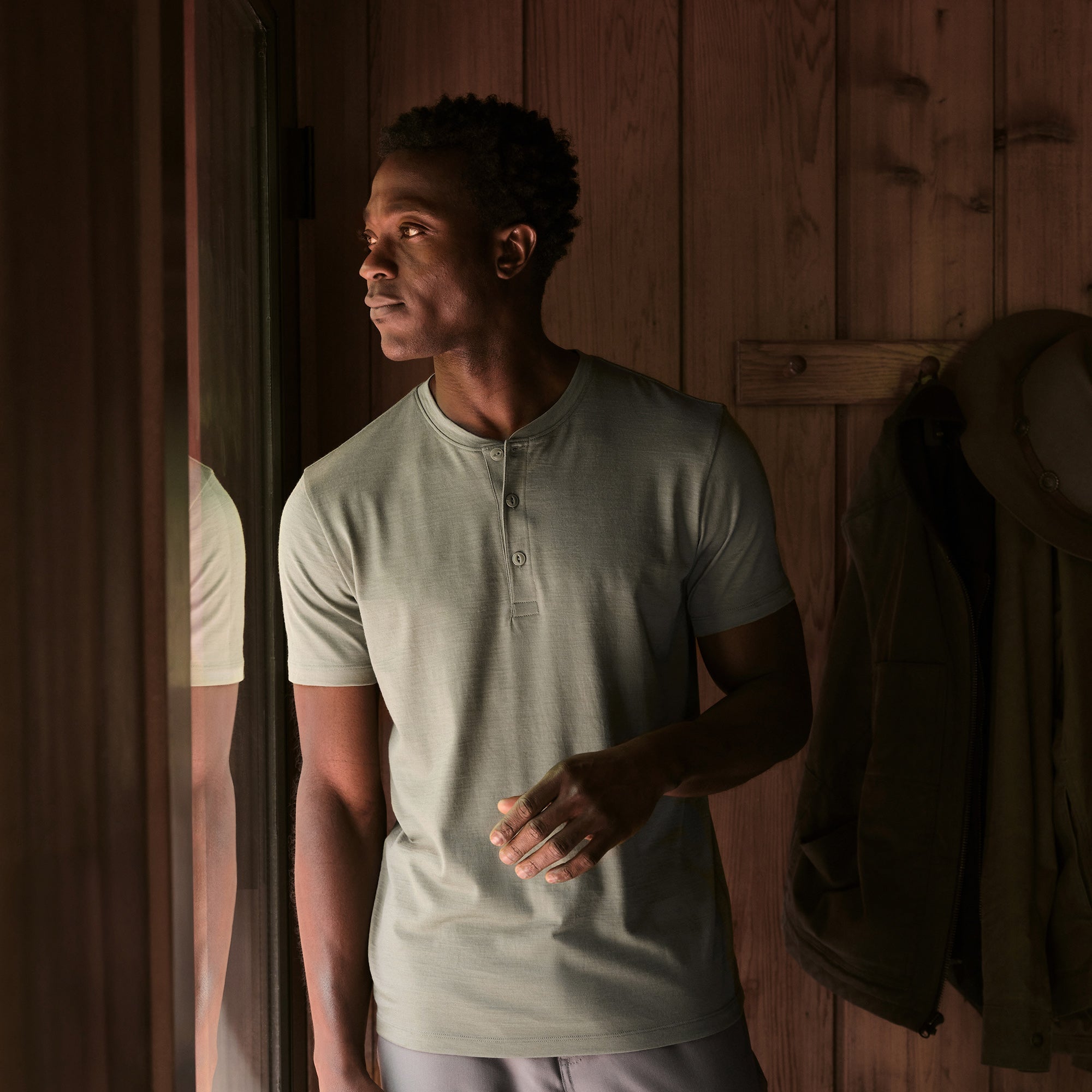 Signature Short Sleeve Henley