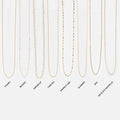 Solid Gold Chain for Charms