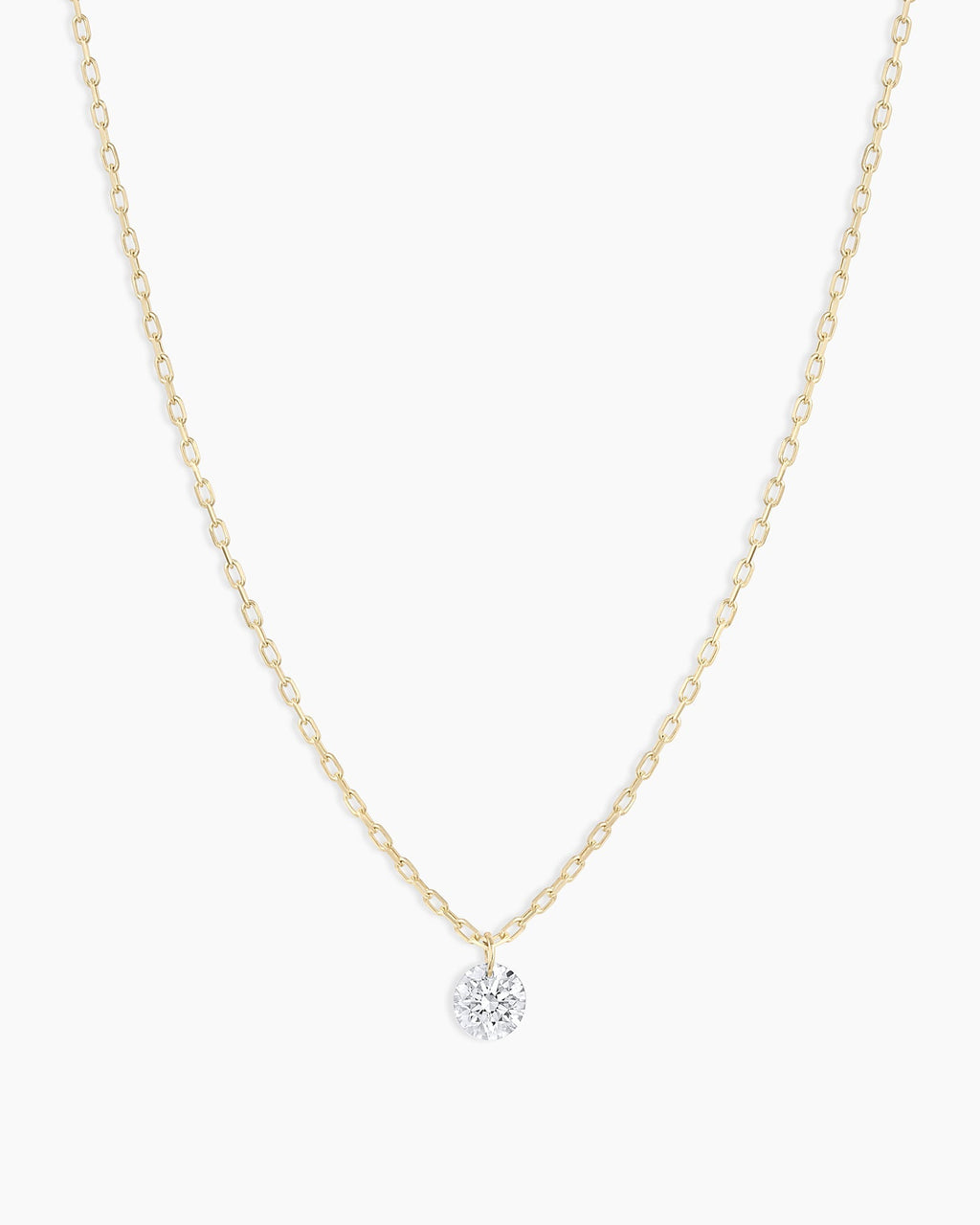 Floating Diamond Necklace