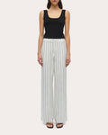 Tavar Stripe Straight-Leg Pants