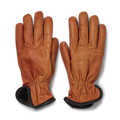 Original Lined Goatskin Gloves - Saddle Brown