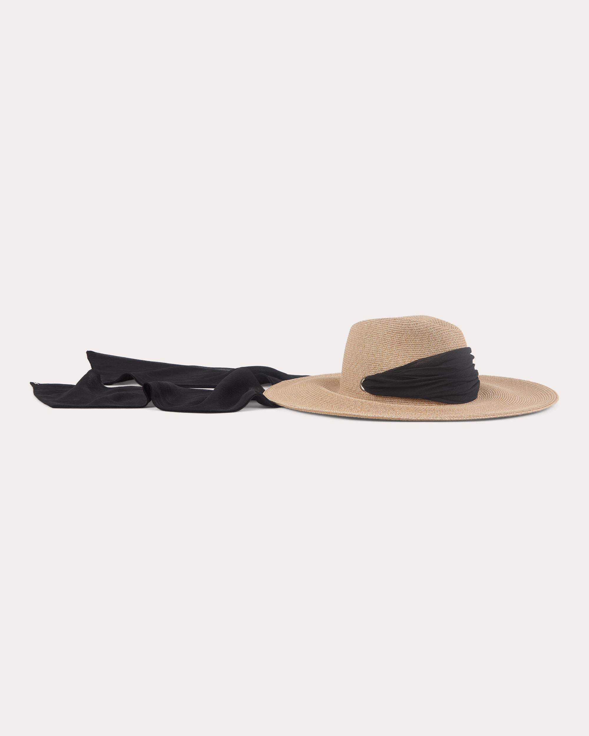 Cassidy Chiffon Scarf Toyo Fedora