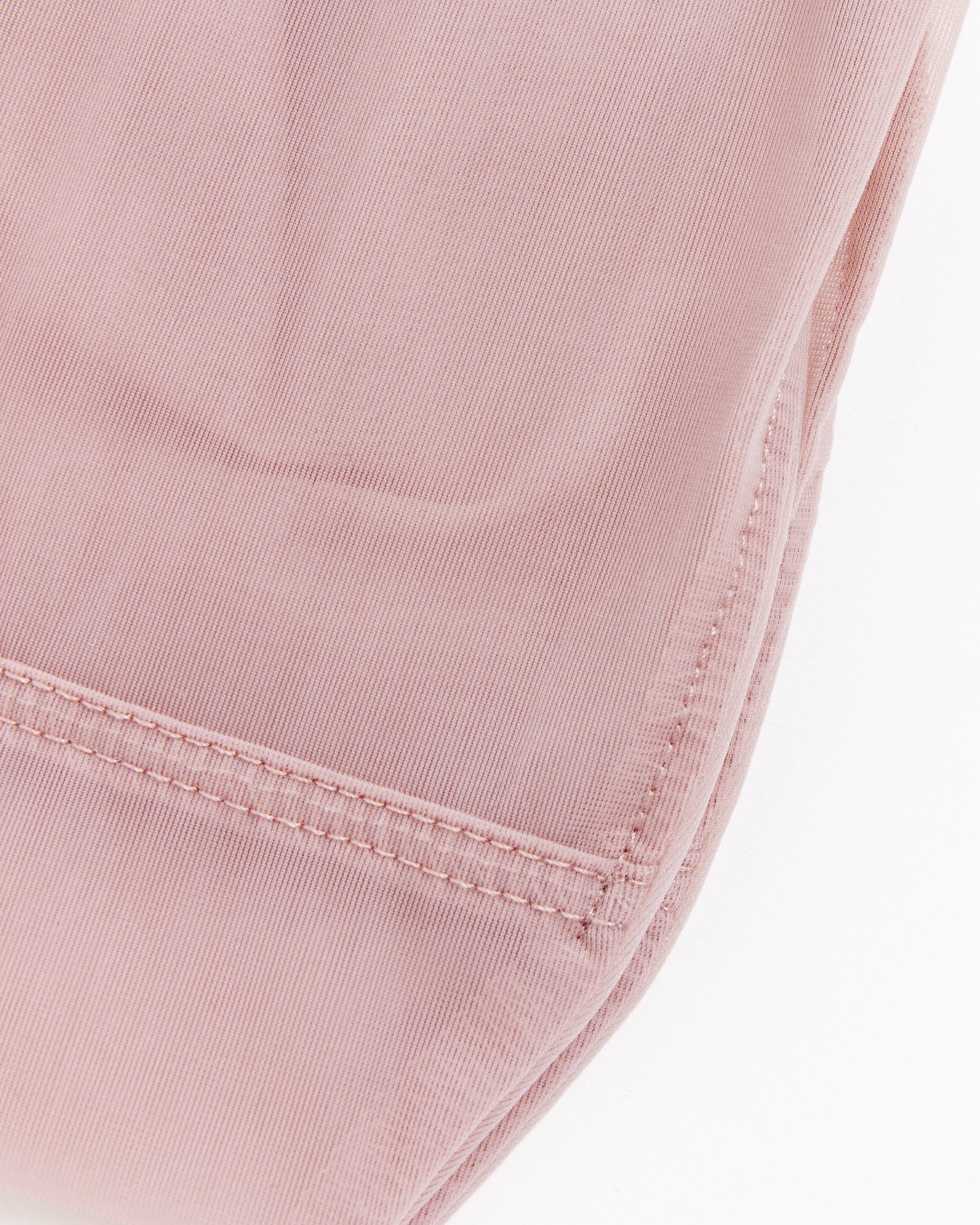 Solid Mesh Socks in Blush
