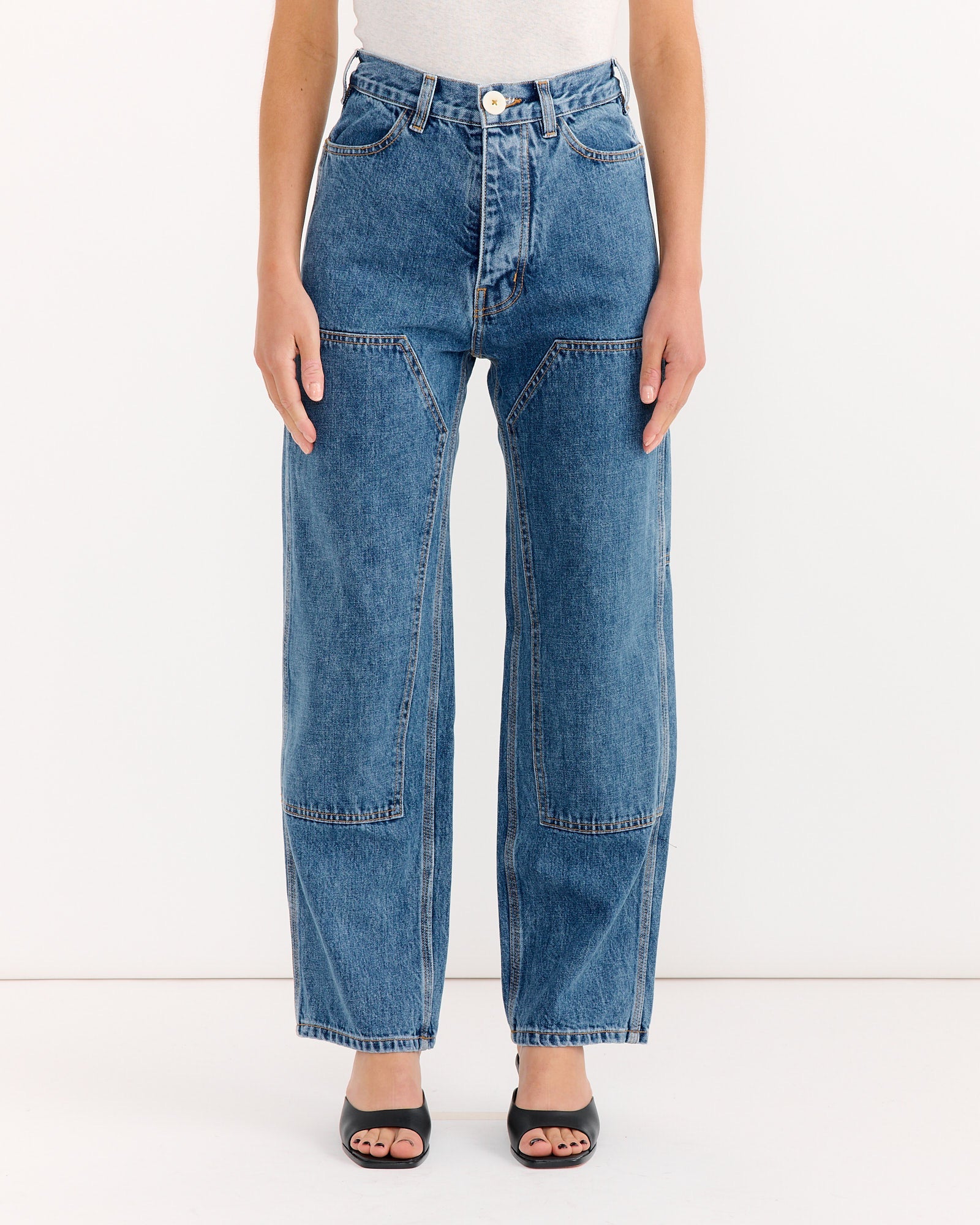 Patchfront Handy Pant in Cowboy Blue