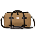 Small Rugged Twill Duffle Bag - Tan