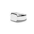 Octagonal Signet Ring - Sterling Silver