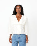 Vienna Top in White
