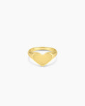 Louise Heart Signet Ring
