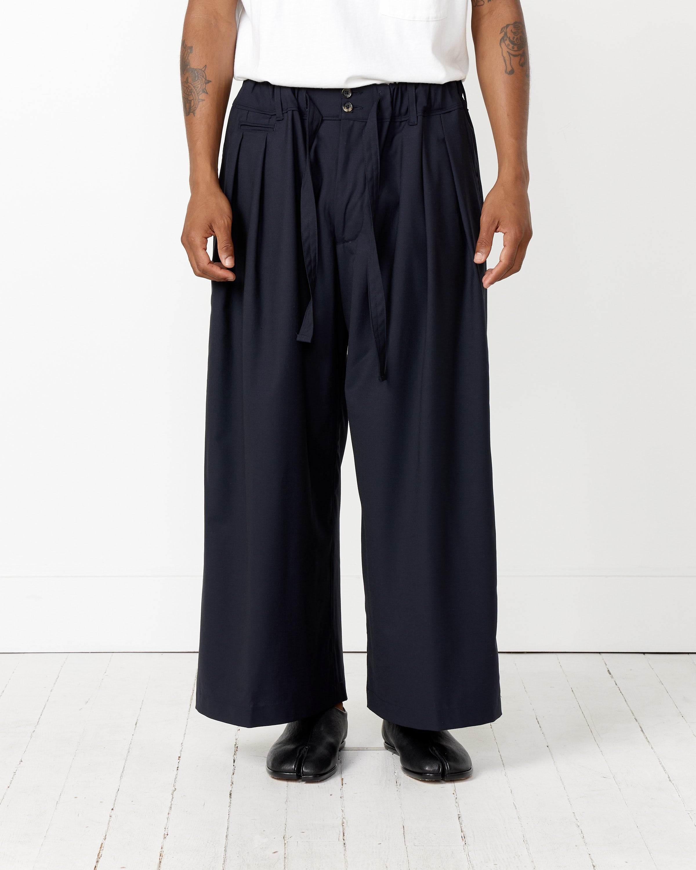 Hakama Pant in Navy