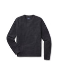Waffle Stitch Crew Sweater - Charcoal
