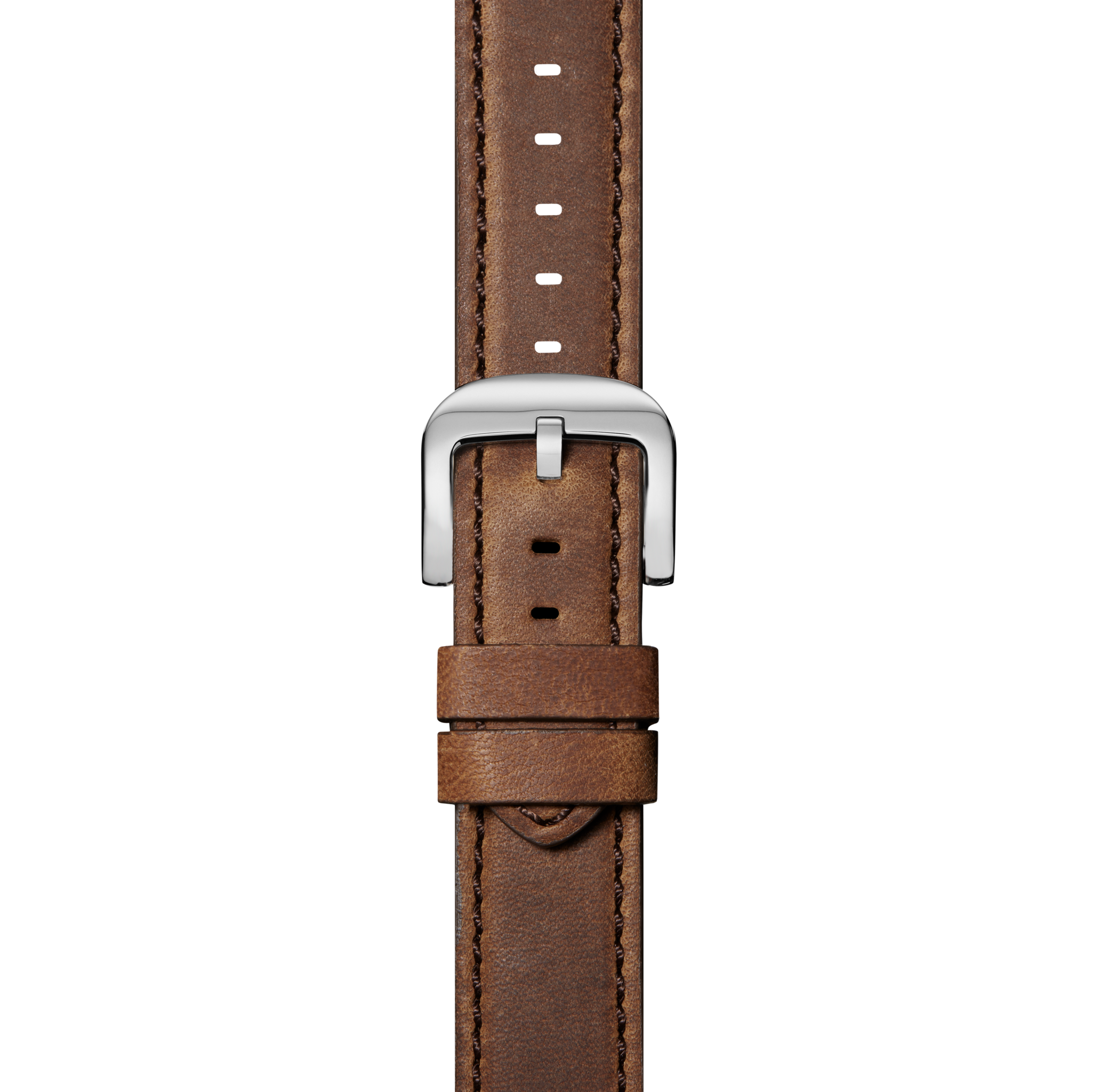 24mm British Tan Leather Watch Strap (XL) - British Tan