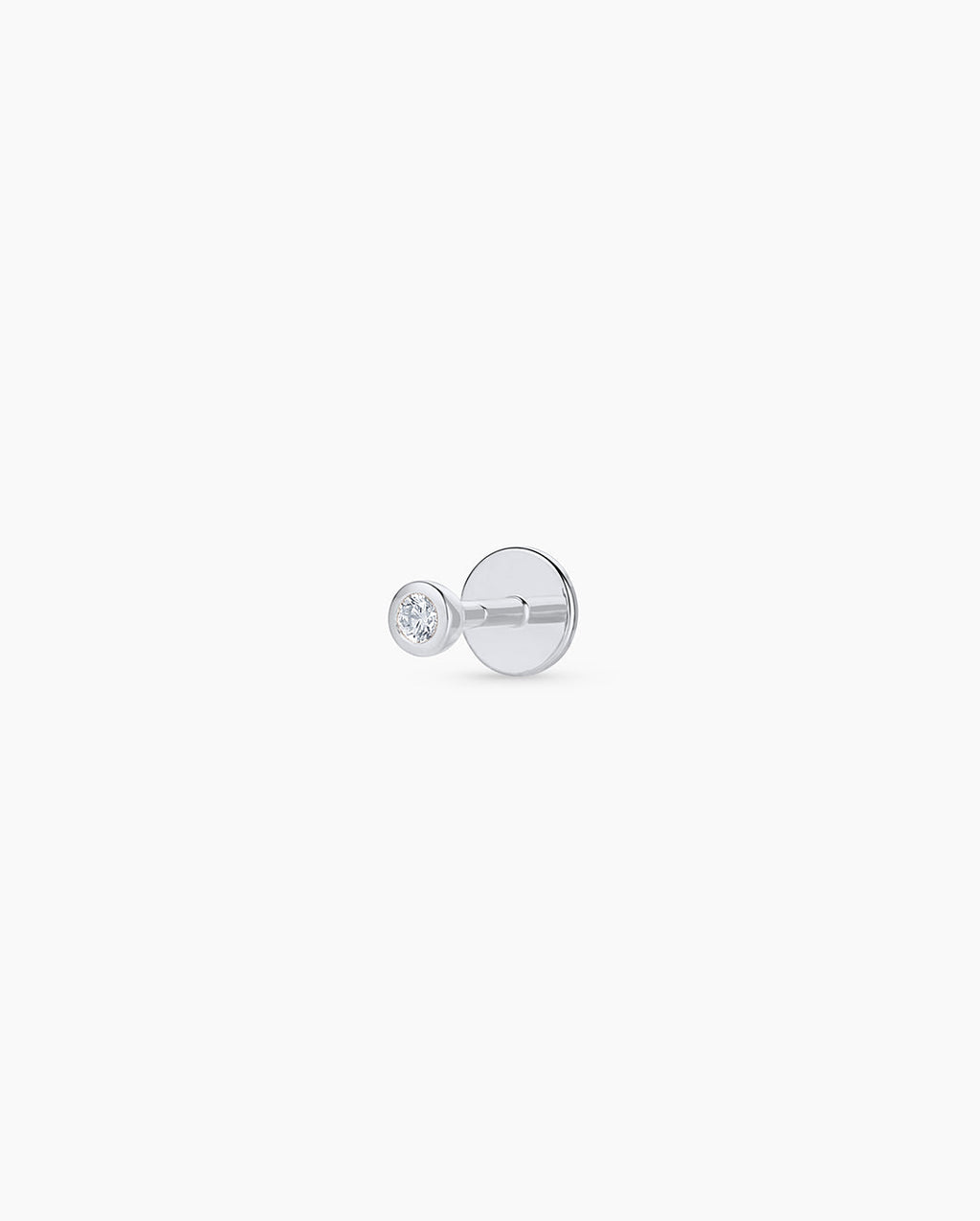 Classic Diamond Flat Back Single Stud