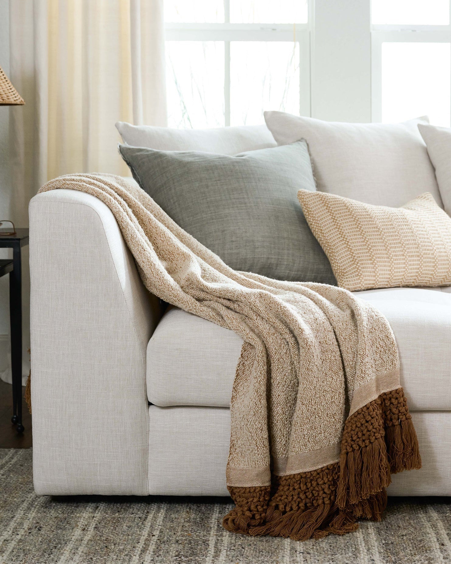 Adobe Essential Tassel Throw