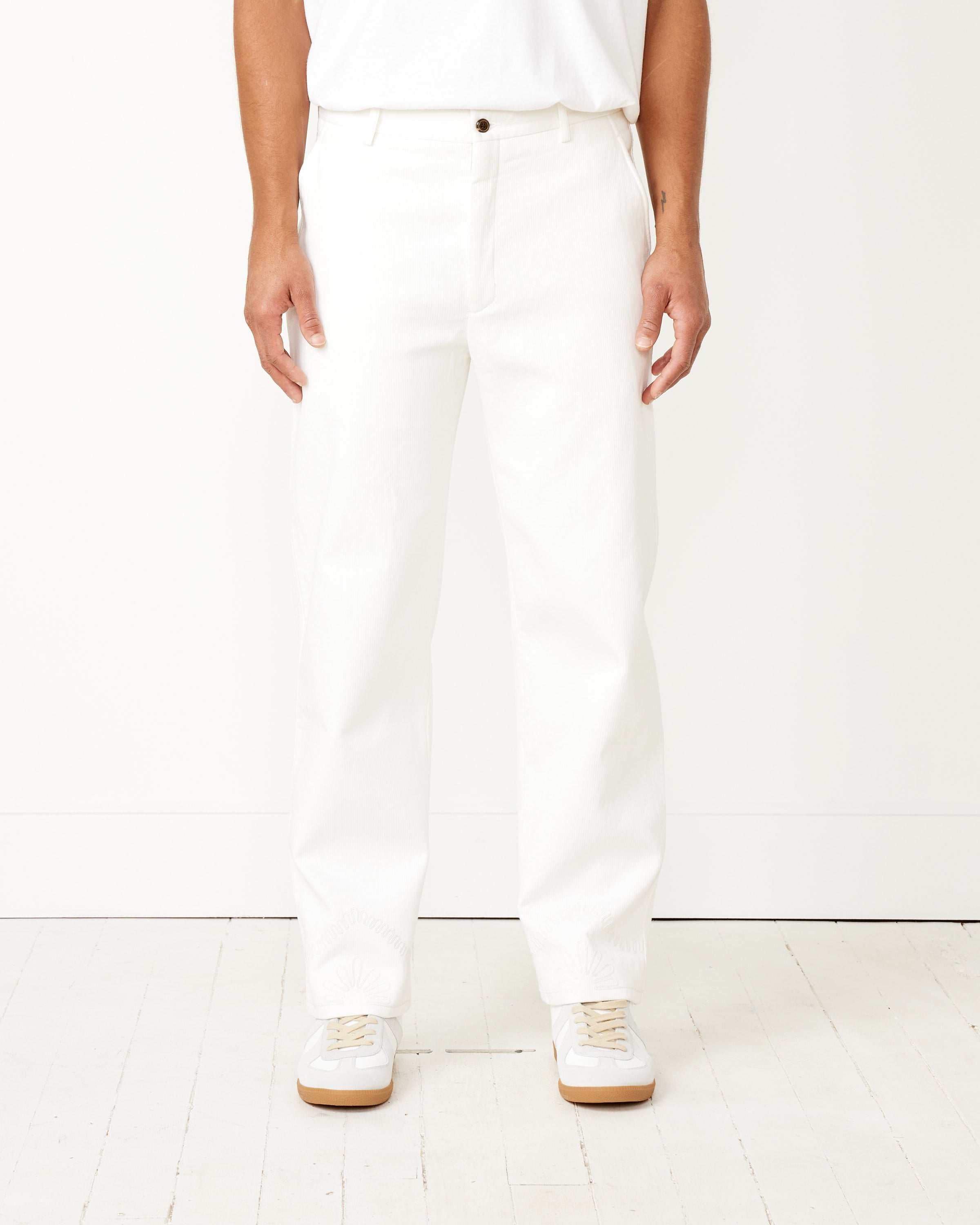 Floral Cording Trouser