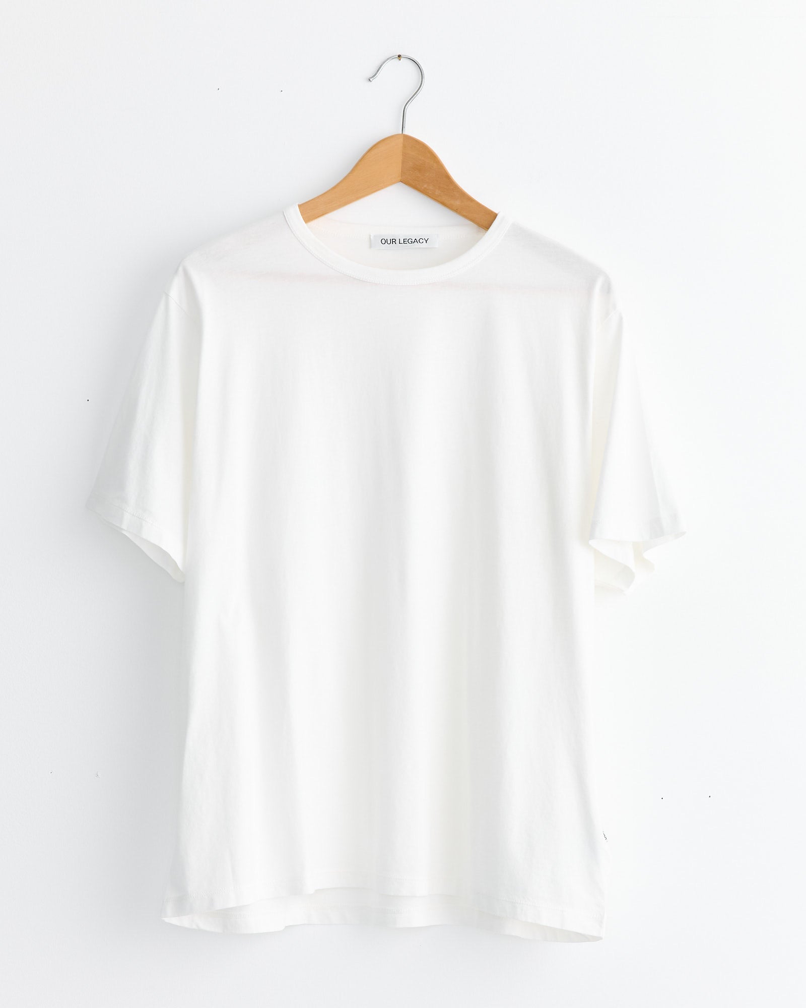 New Box T-Shirt in Clean Jersey White
