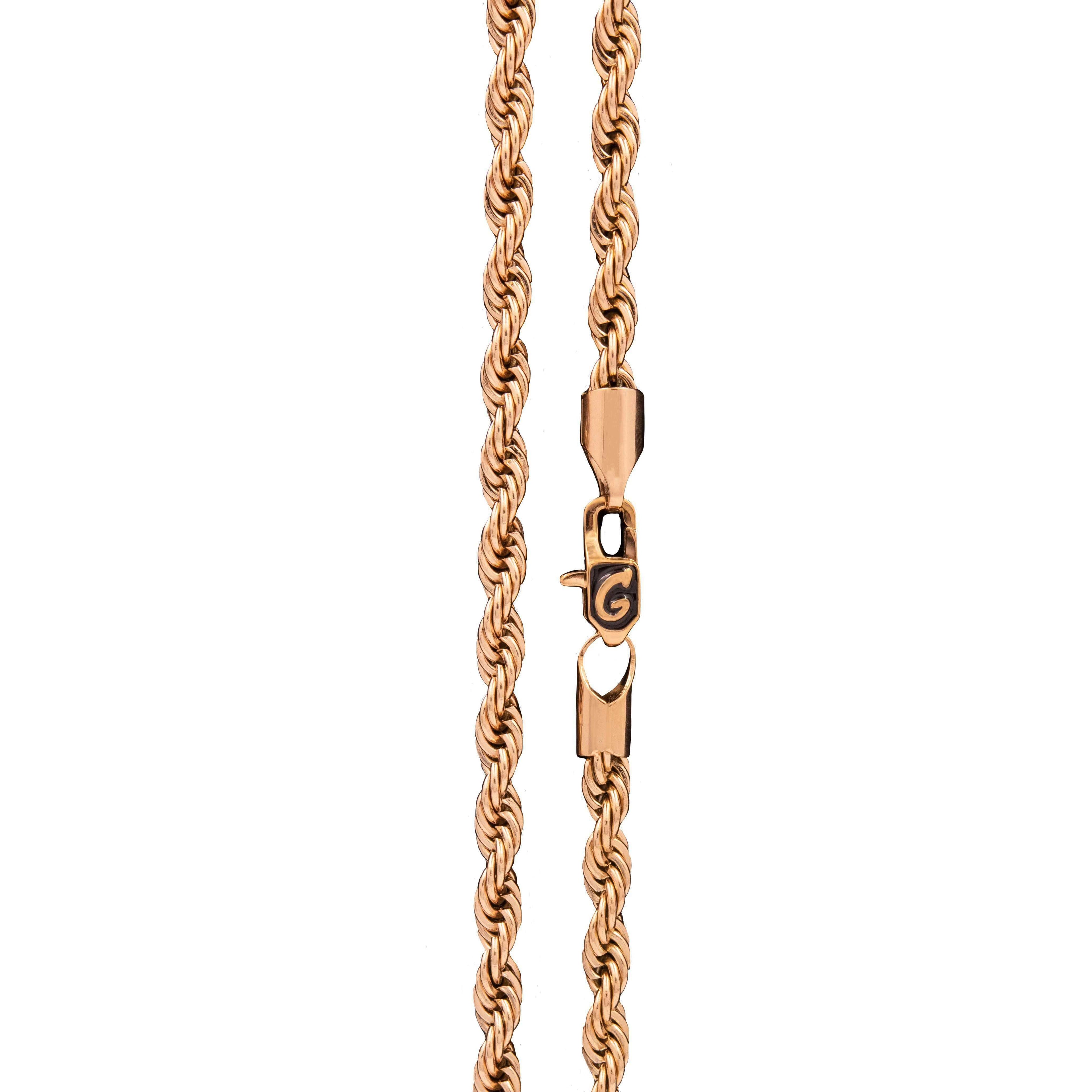 24" 4mm Rope Chain