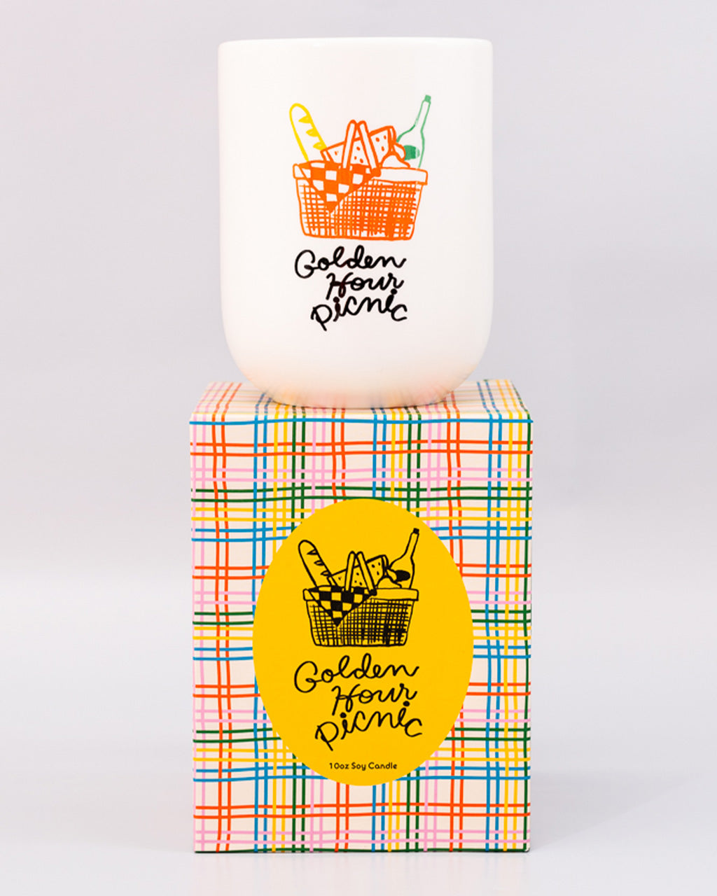 Golden Hour Picnic Candle