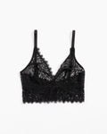 Orient Soft Triangle Bra in Black