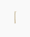 Lab Grown Diamond Classic Tennis Drop Single Earring