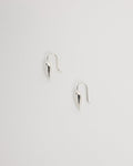 Tiny Spear Earrings in Sterling Silver