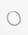 Cuban Link Bracelet 8mm in Silver
