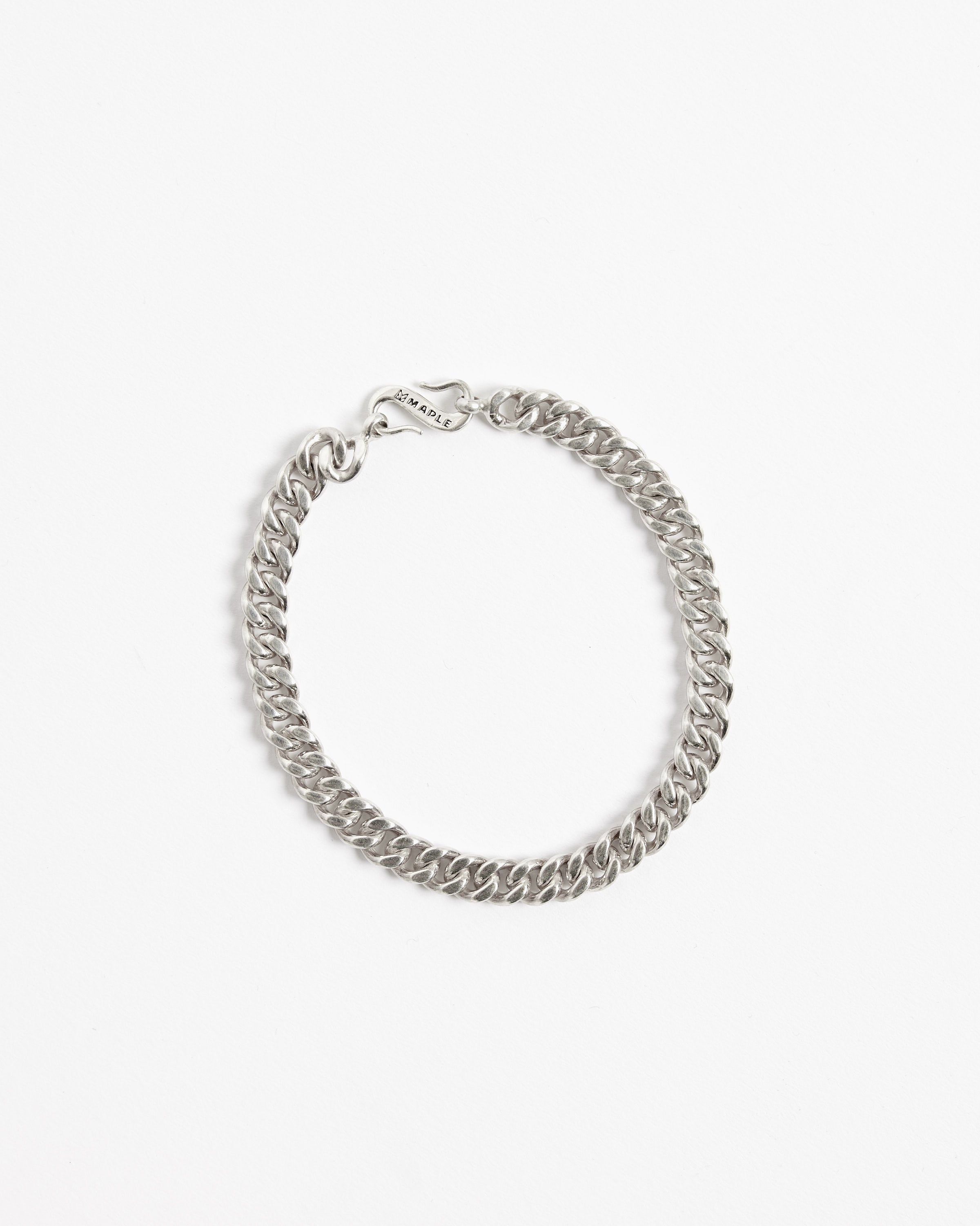 Cuban Link Bracelet 8mm in Silver