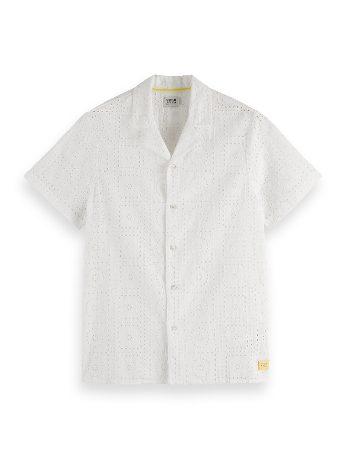 Relaxed Fit Broderie Anglaise Shirt
