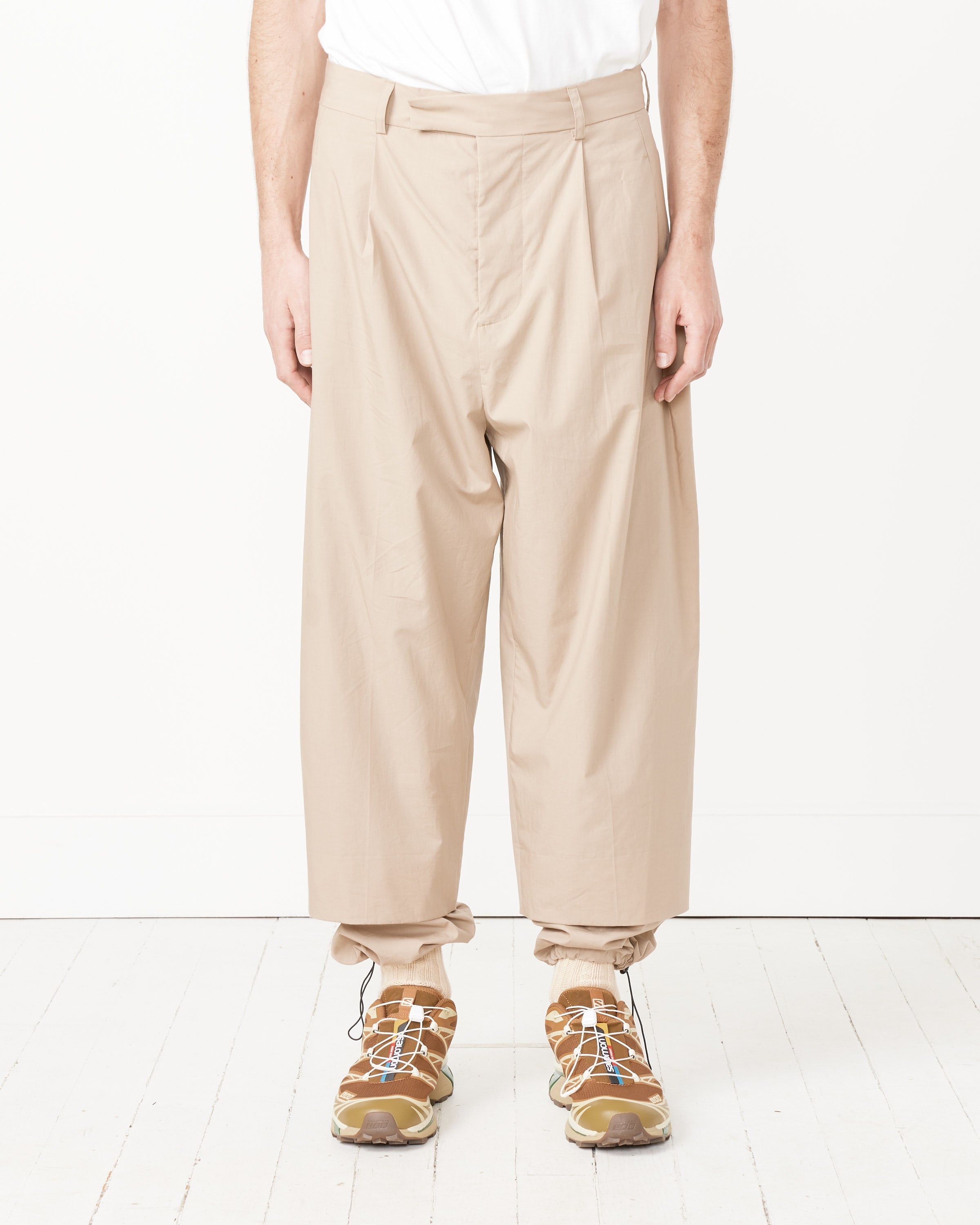 Tailored Wide Leg Cropped Trouser
