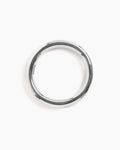 Classic Circle Bangle in Sterling Silver