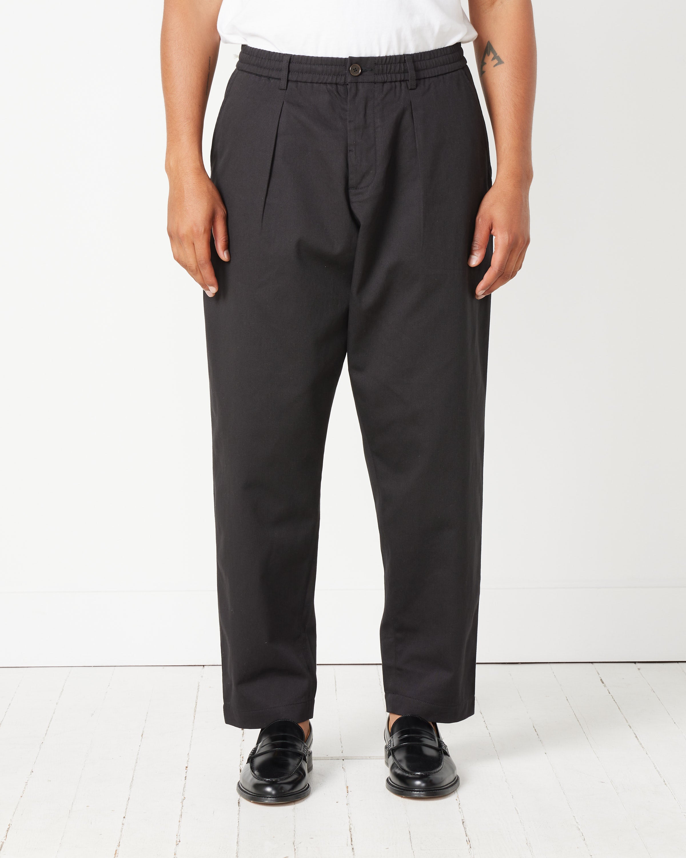 Pleated Track Pant