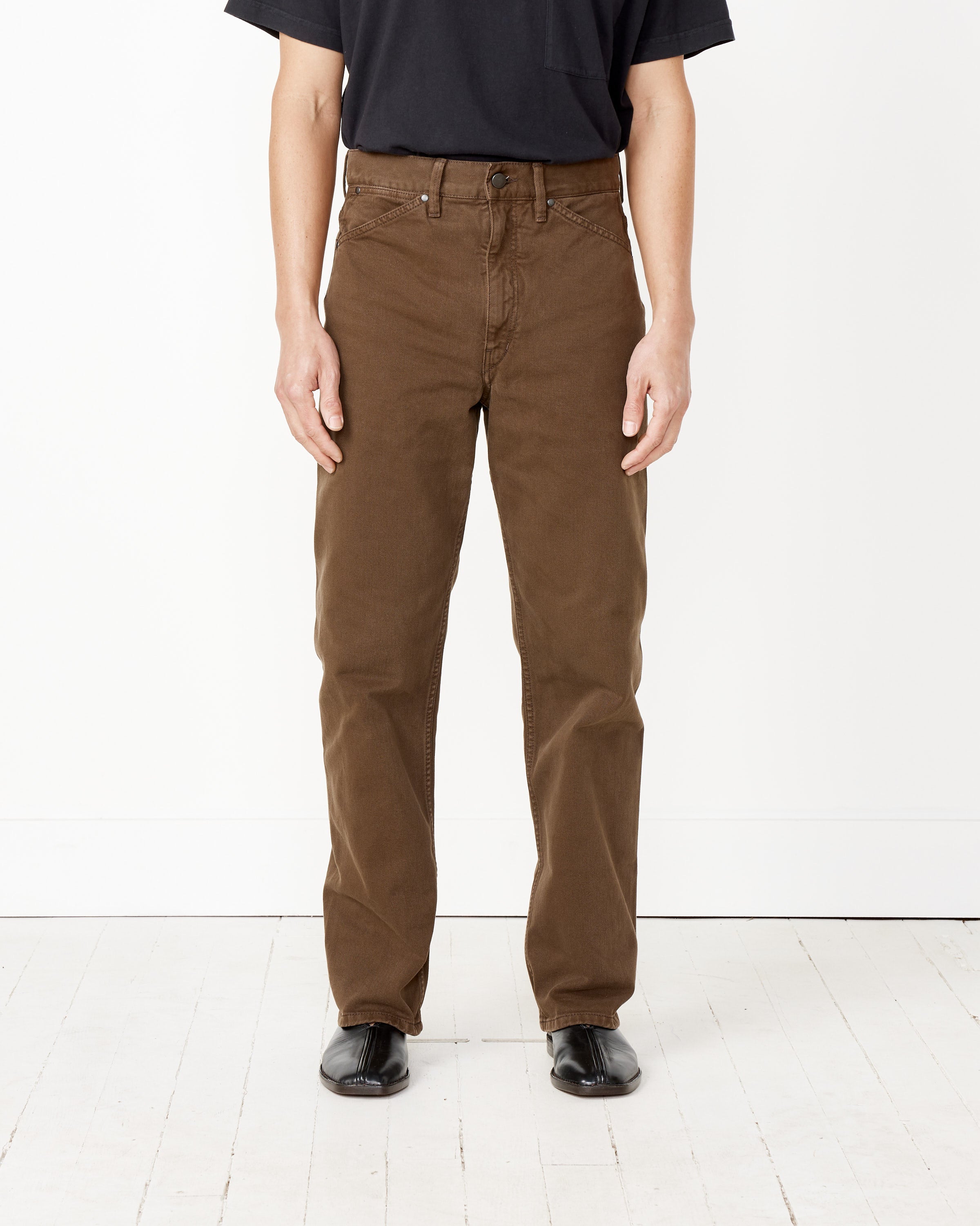 Seamless Jeans in Dark Brown