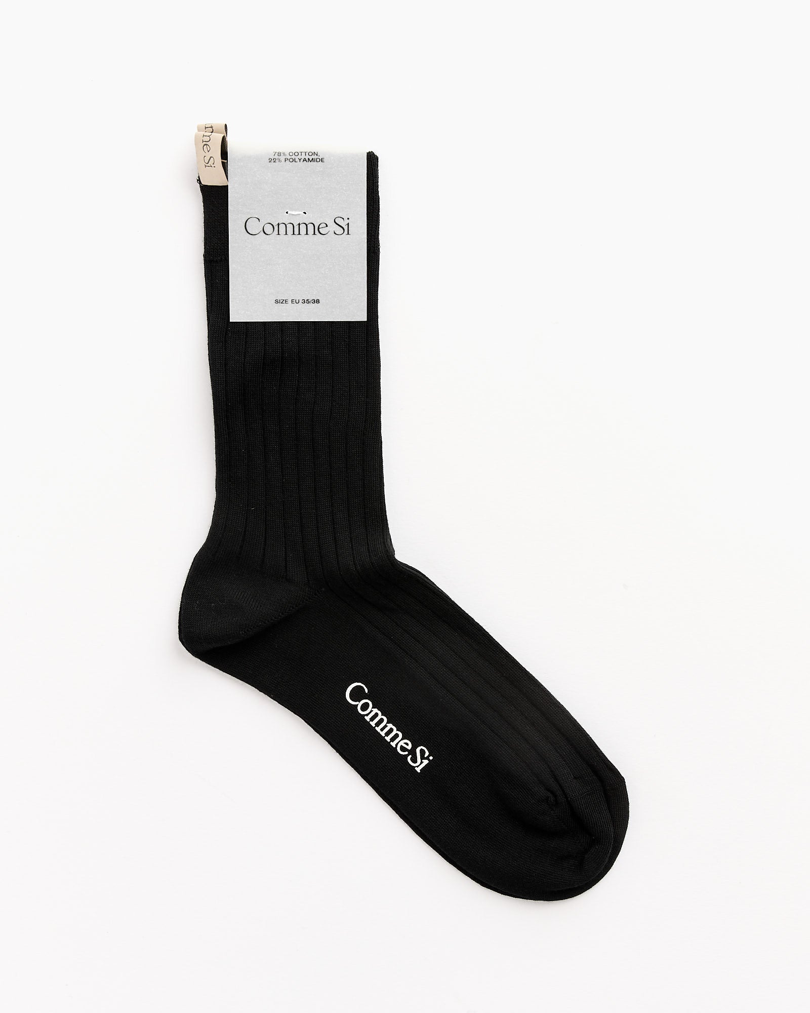 The Yves Socks in Black