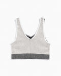 Fine Seamless Scoop Top
