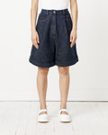 Pleated Bermuda Shorts