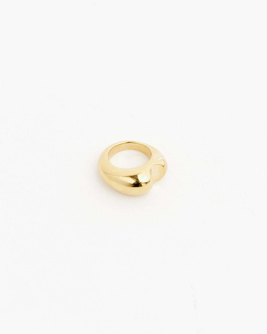 Bite Ring in Brass