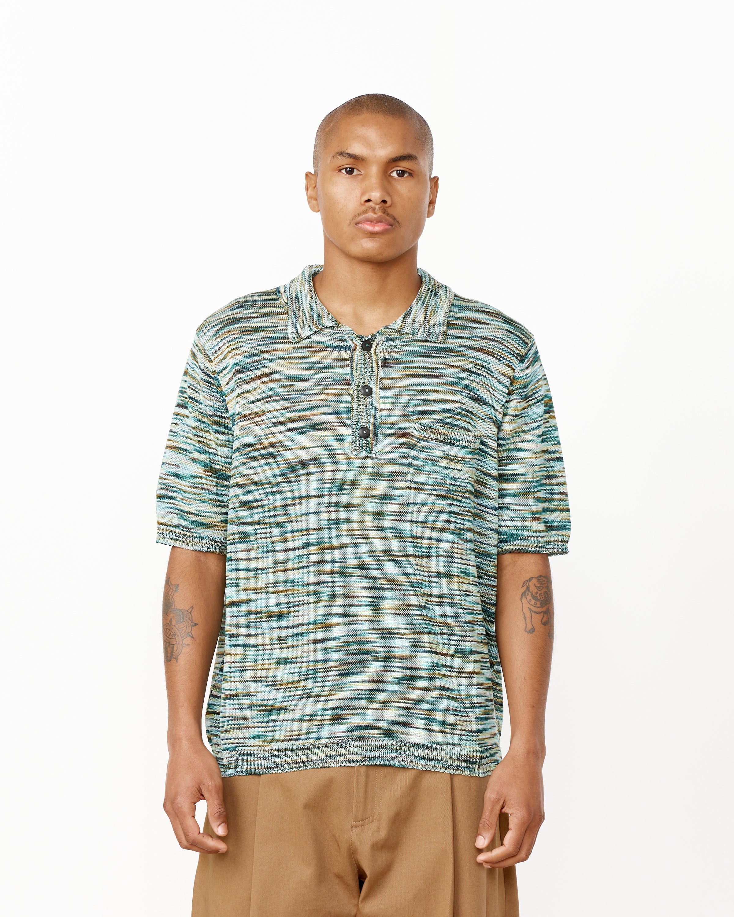 Space Dye Polo