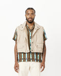 Cropped Exhale Puffa Vest