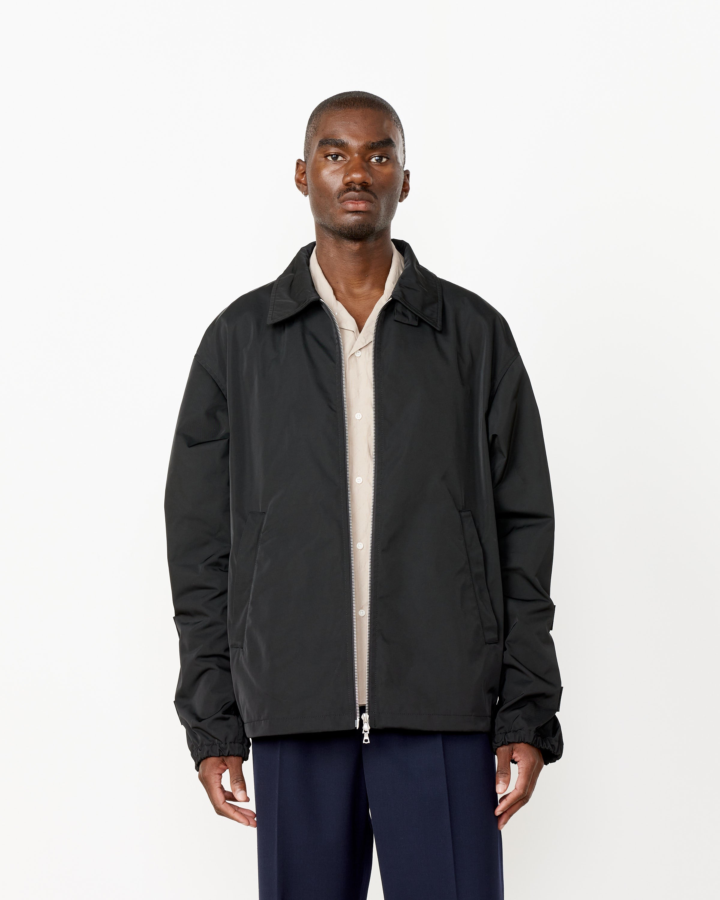Zip Jacket in Black