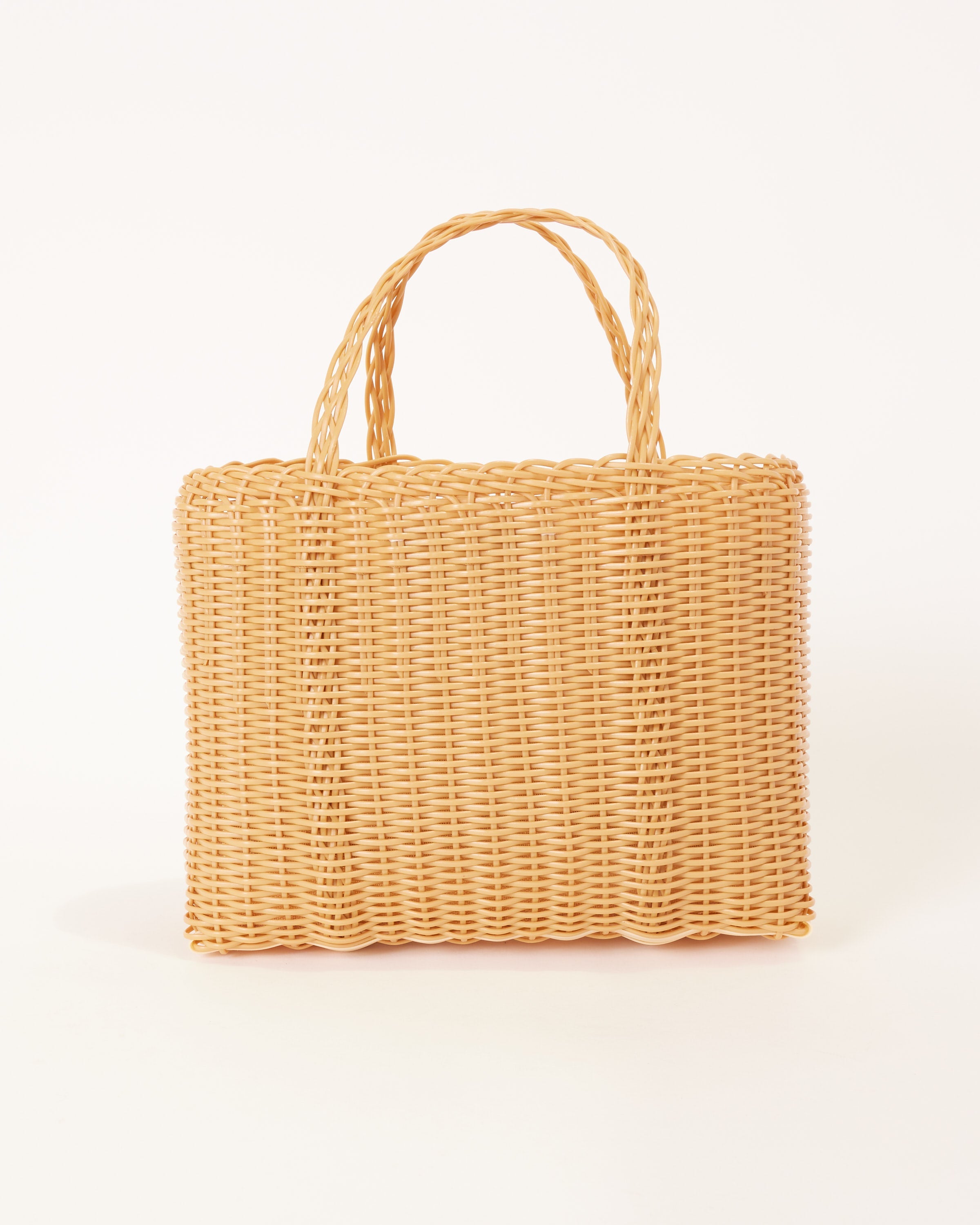 Mini Tote Purse in Caramel