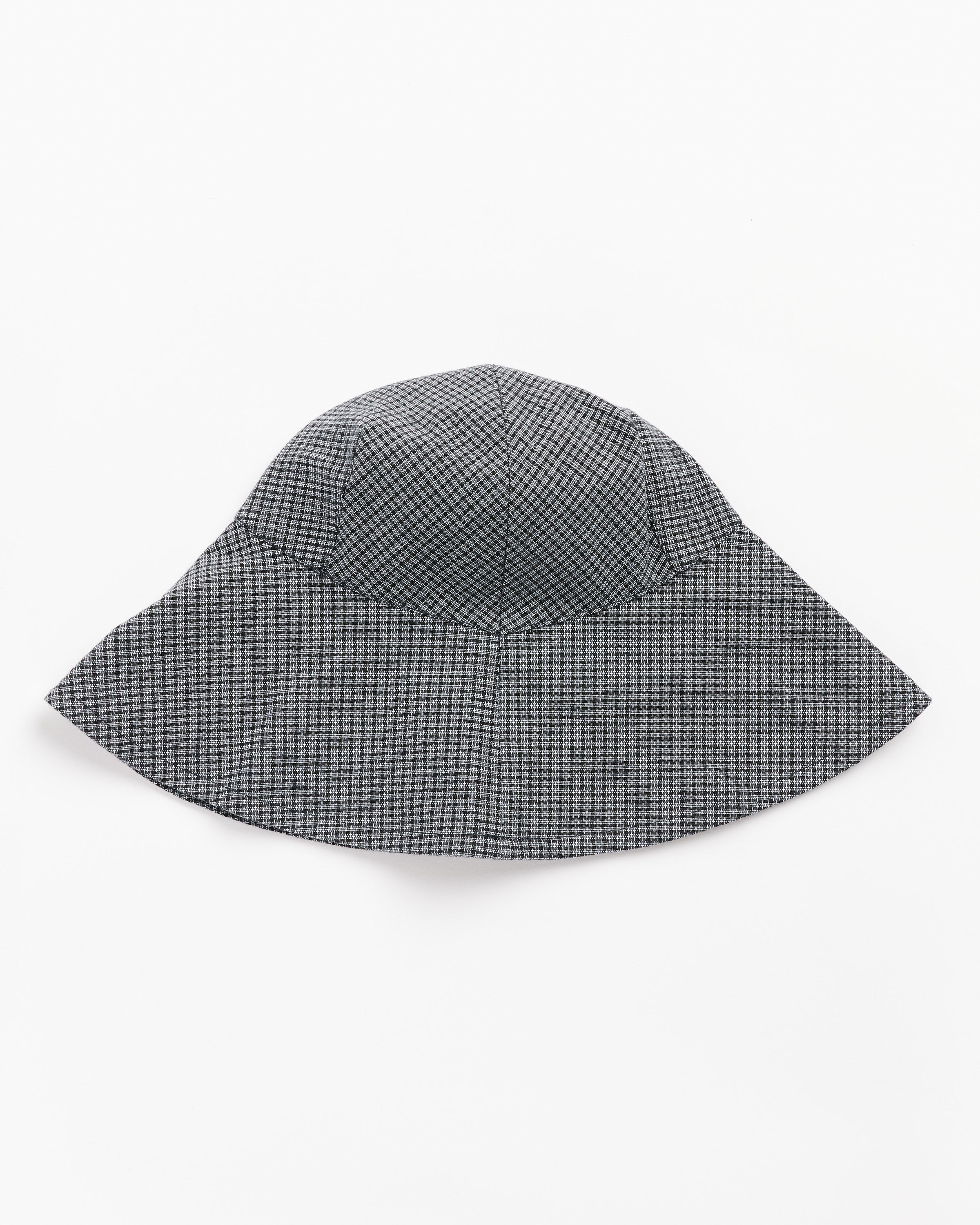 Iona Hat in Blue Plaid
