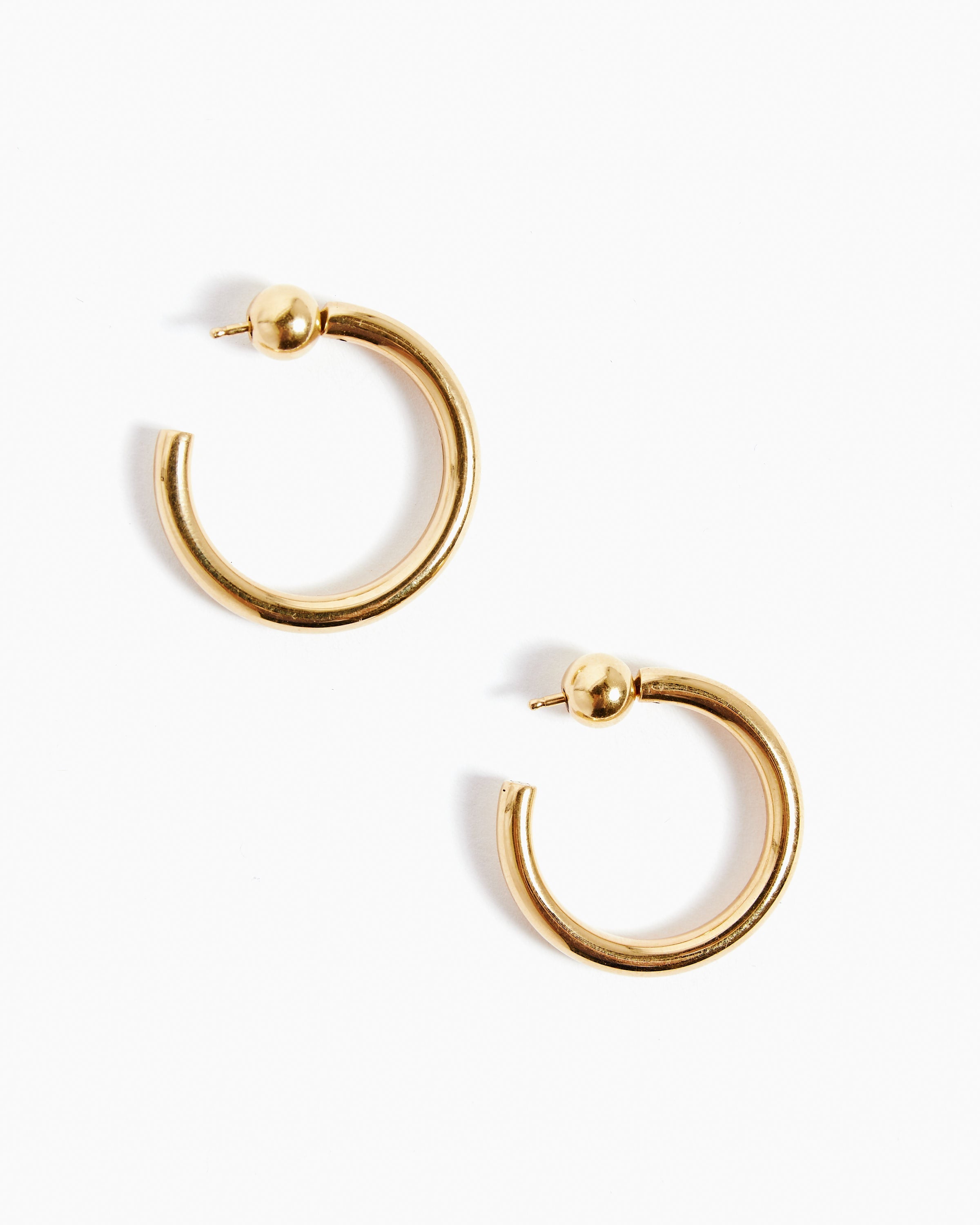Petite Clara Hoops in 18K Gold Vermeil